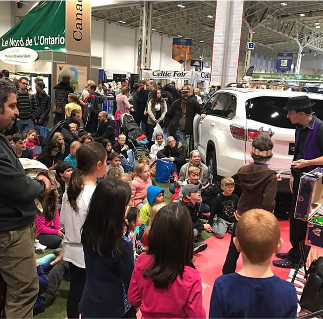 magic attracts families